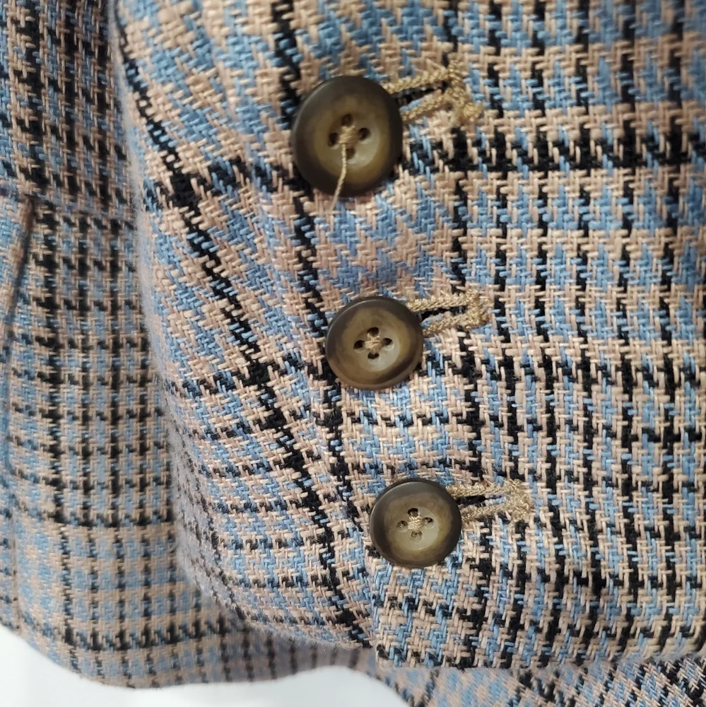 Free People Plaid Blazer NWT - Small - Picture 12 of 13